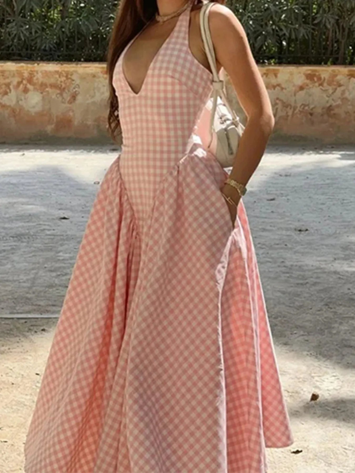 Halter Maxi Dress = Breeze