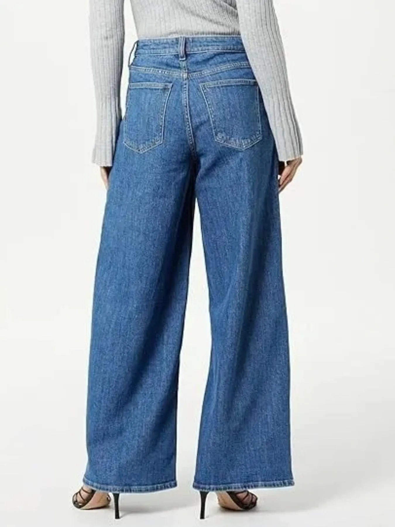 Full Size Wide Leg Jeans Plus Size