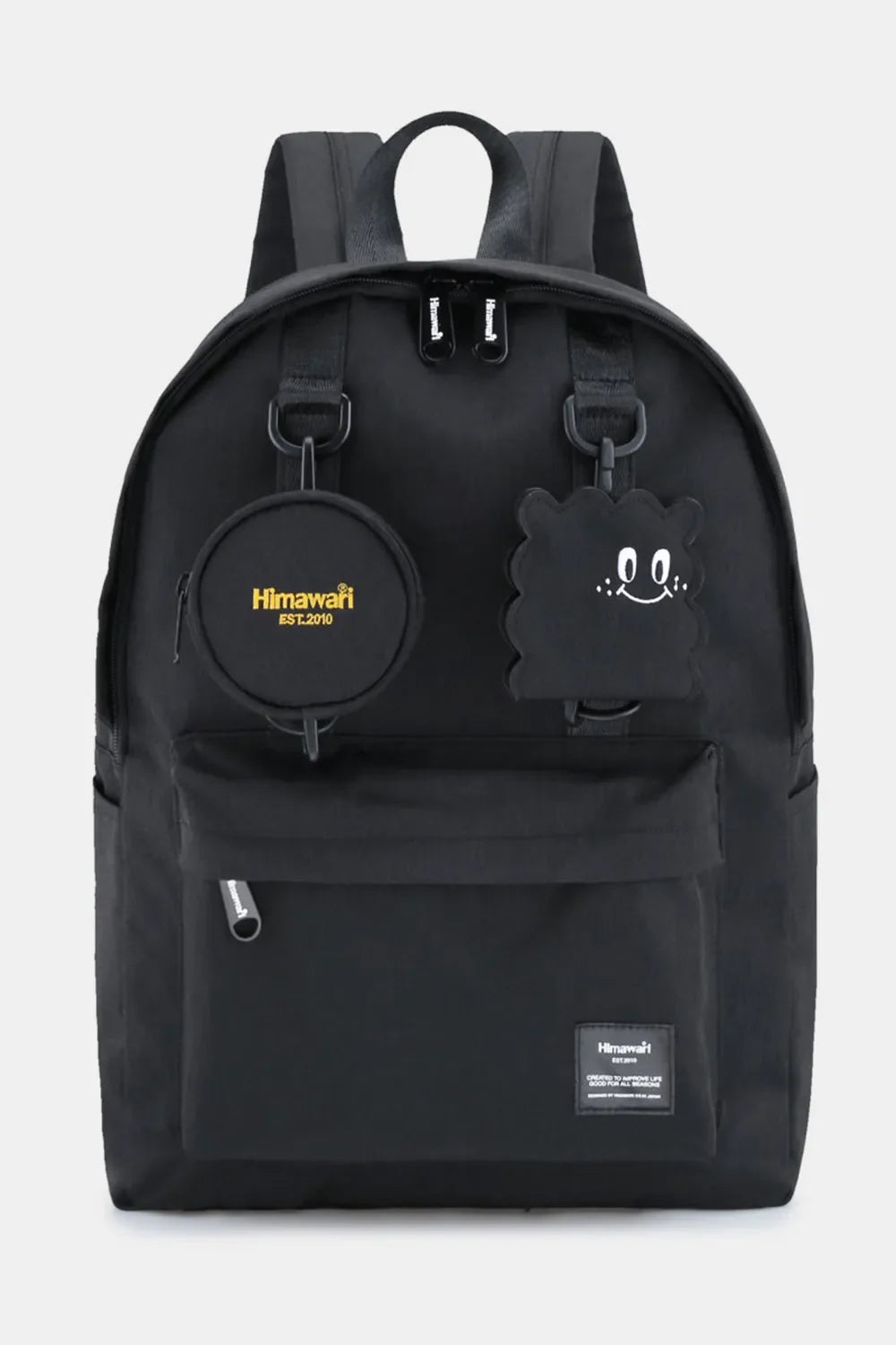 Canvas Backpack – Waterproof, Detachable Coin Purse