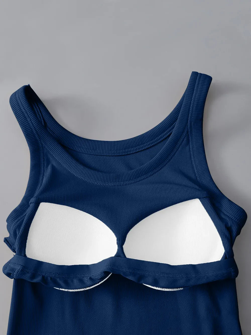 Bra Tank Top - Round Neck