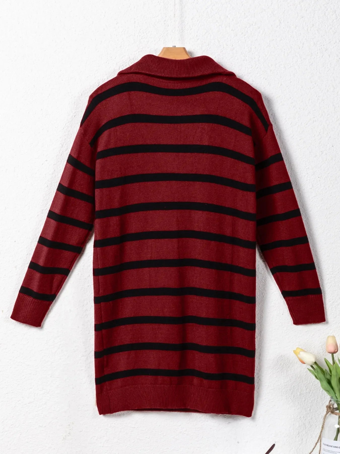Striped Sweater Mini Dress