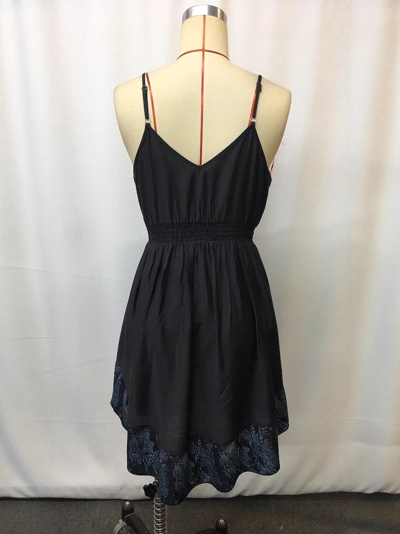 V-Neck Floral Mini Cami Dress