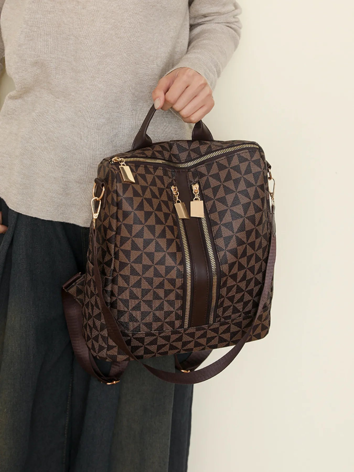Prism Pop Geometric Backpack