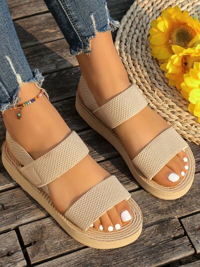 Open Toe Platform Sandals