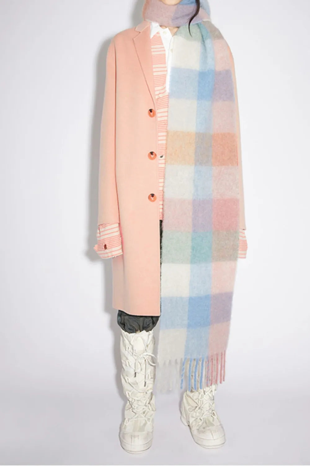 Cozy Confidence Thermal Plaid Scarf