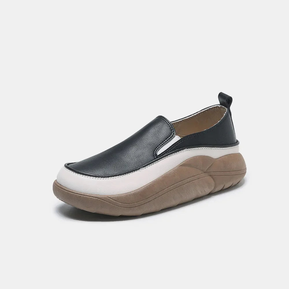 Chunky Platform Slip-Ons – Modern & Comfy