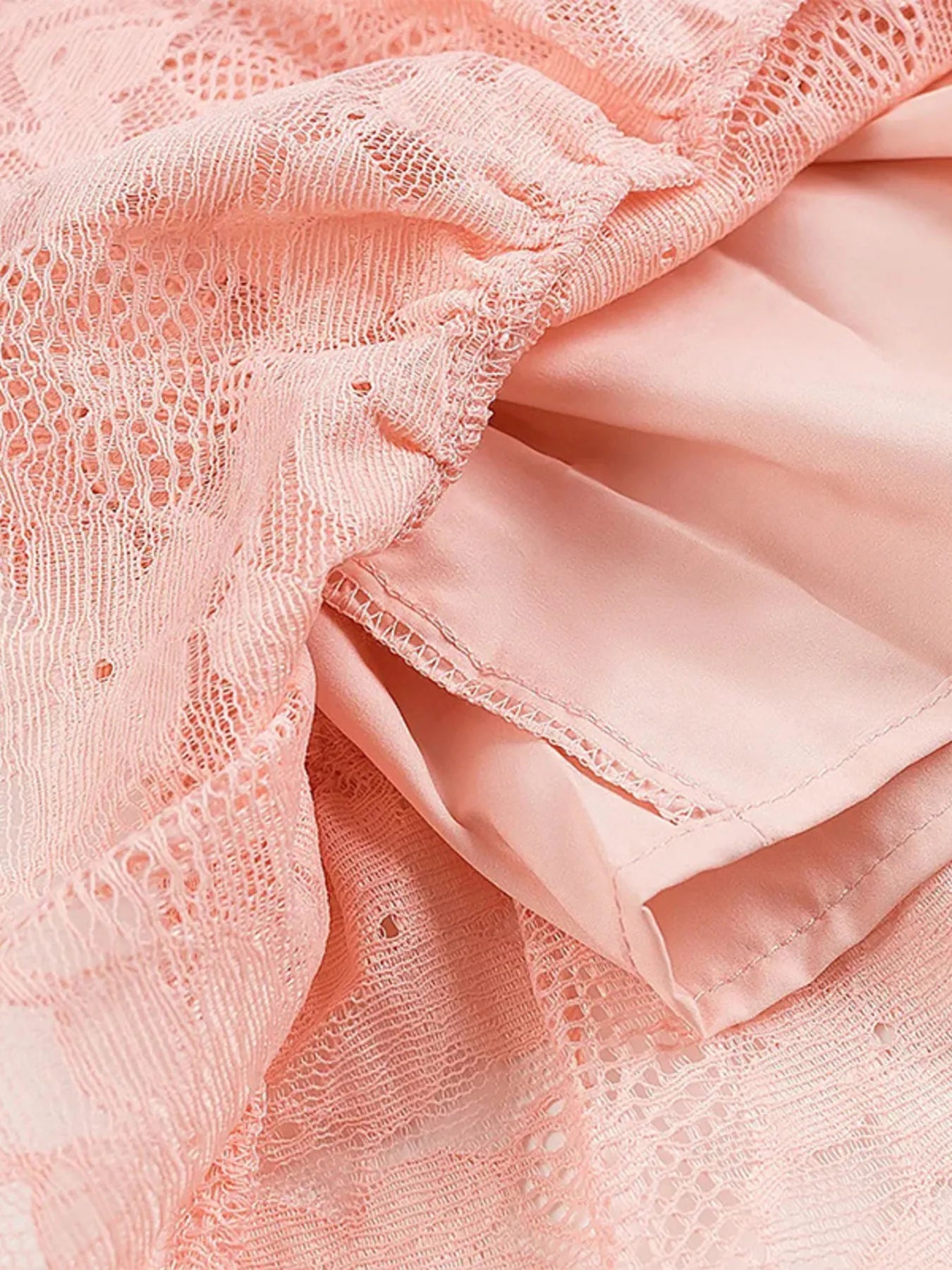 Pink Lace One Shoulder Mini Dress – Flirty Asymmetrical Party Dress for Women