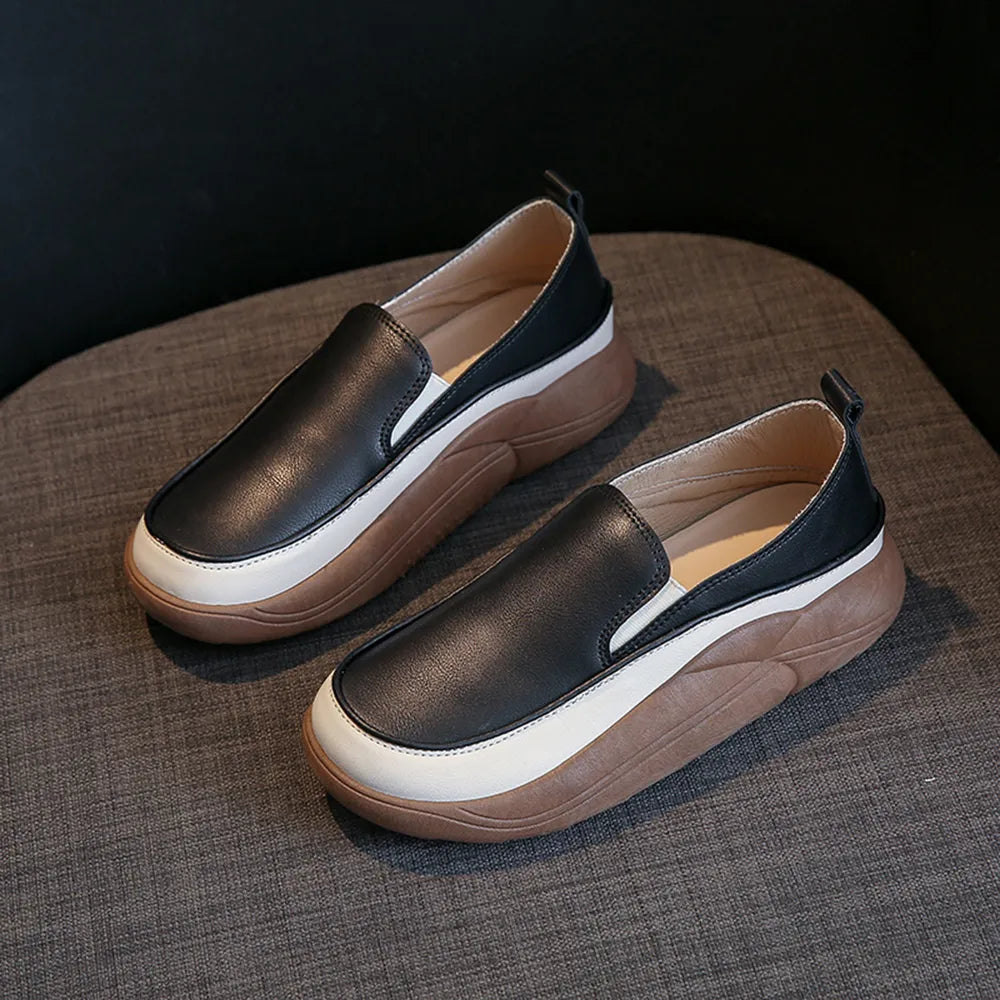 Chunky Platform Slip-Ons – Modern & Comfy