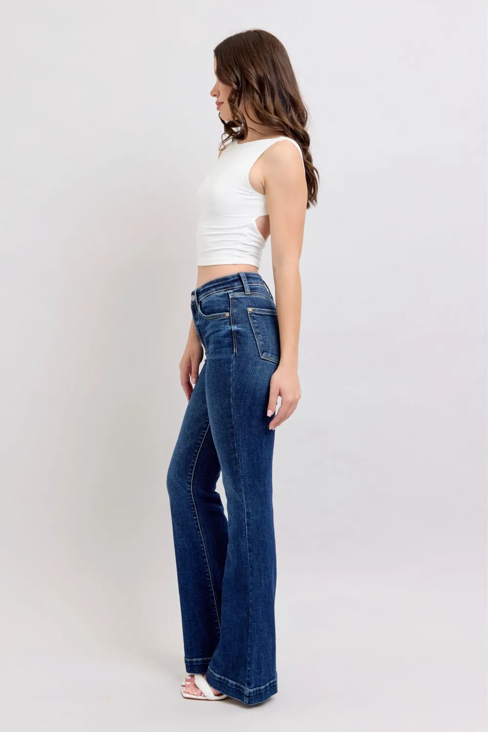 Signature High Rise Flare Jeans