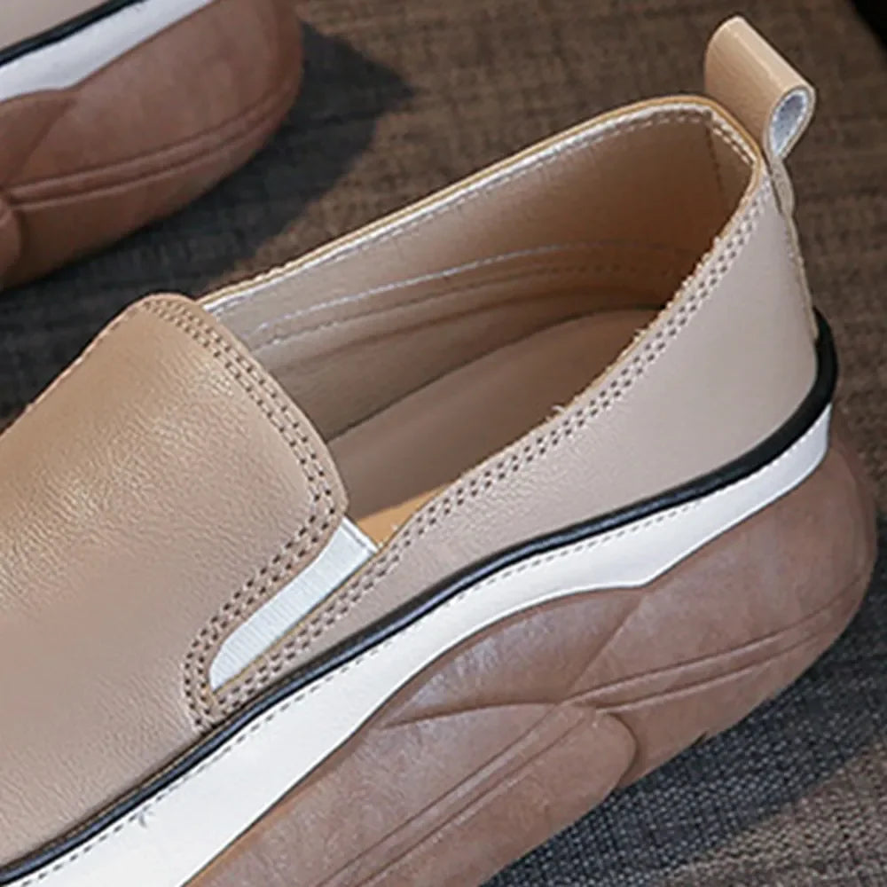 Chunky Platform Slip-Ons – Modern & Comfy