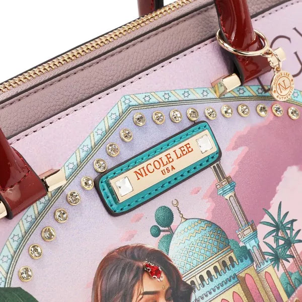 Nicole Lee USA Queen Cleopatra Dome Handbag
