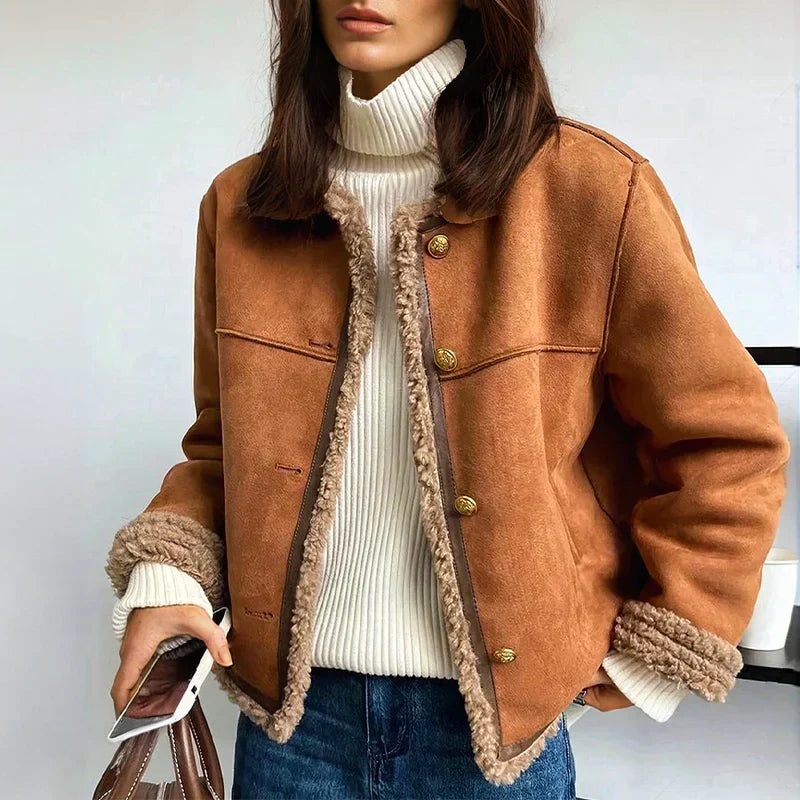 Sienna™ – Cozy Sheepskin Wrap