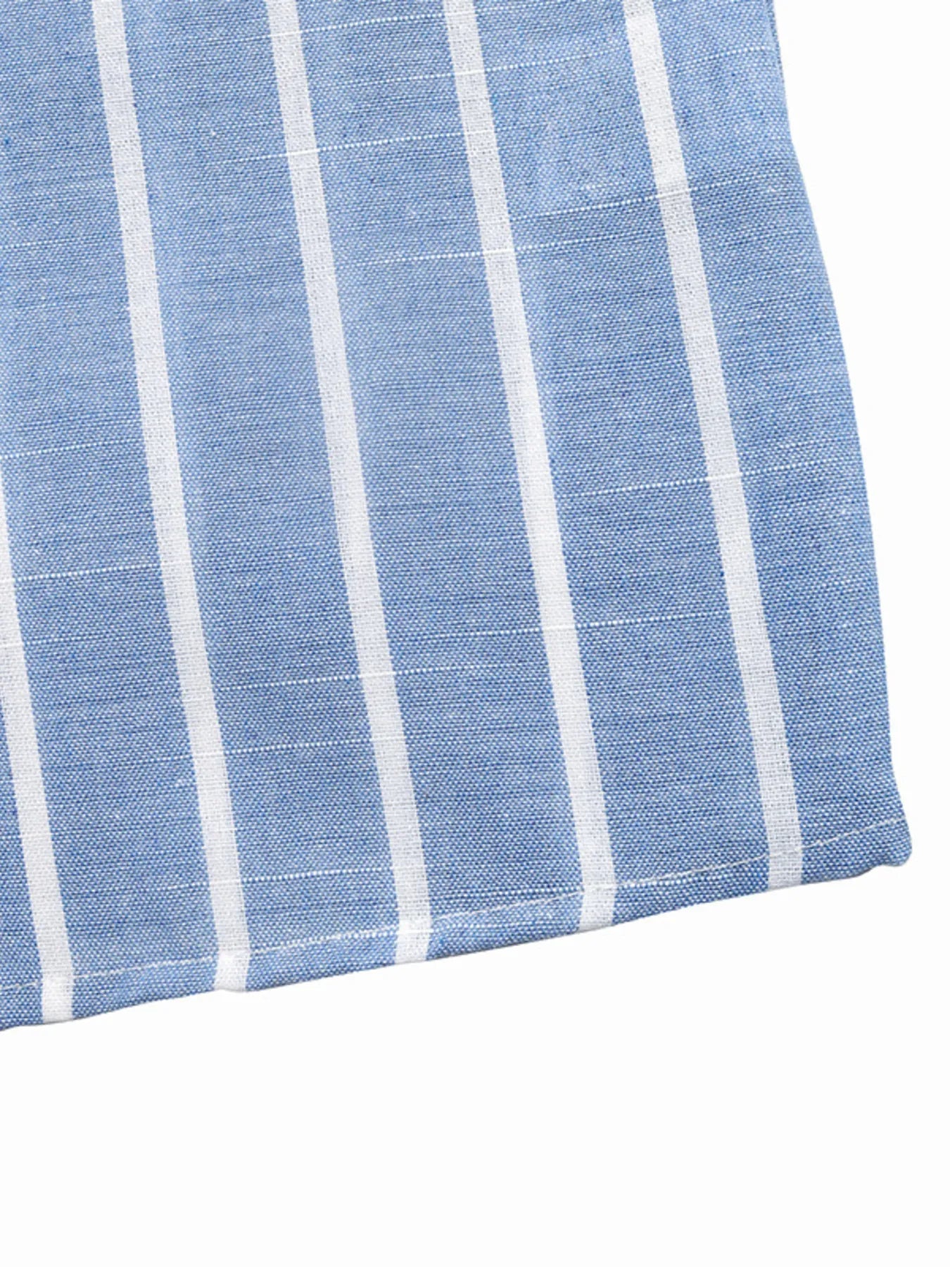 Striped Oversized Button-Down Shirt