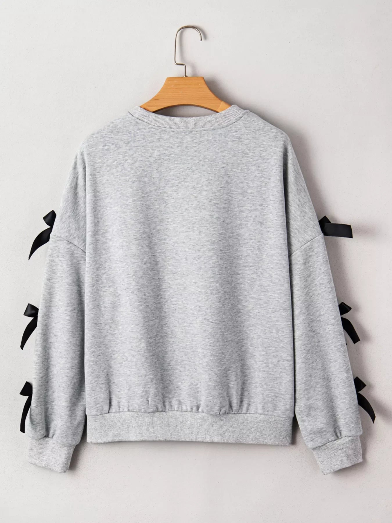 Howdy Christmas 4 Trees Ribbon Bow Decor Sweatshirt