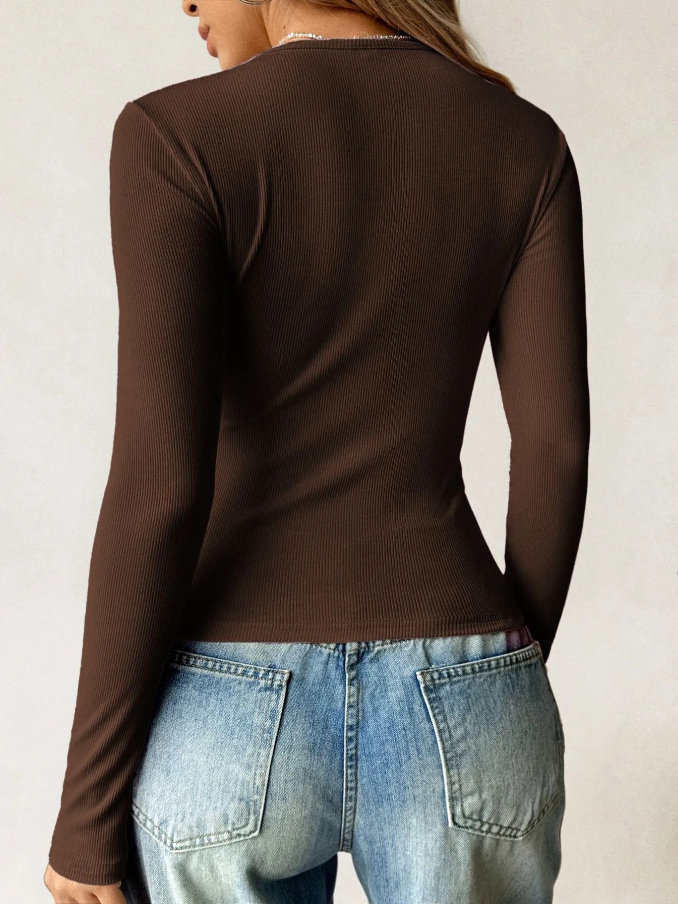 Textured Charm Knit Tee