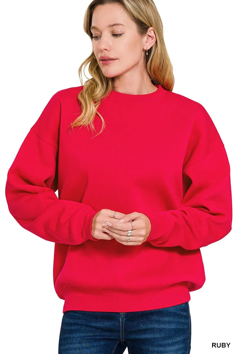 Cherry Crush Fleece Sweatshirt