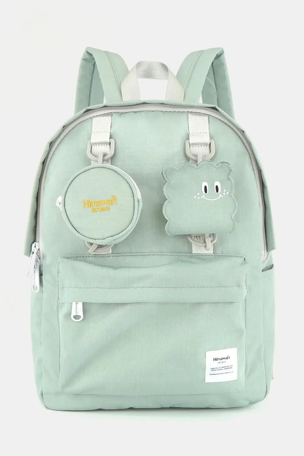 Canvas Backpack – Waterproof, Detachable Coin Purse