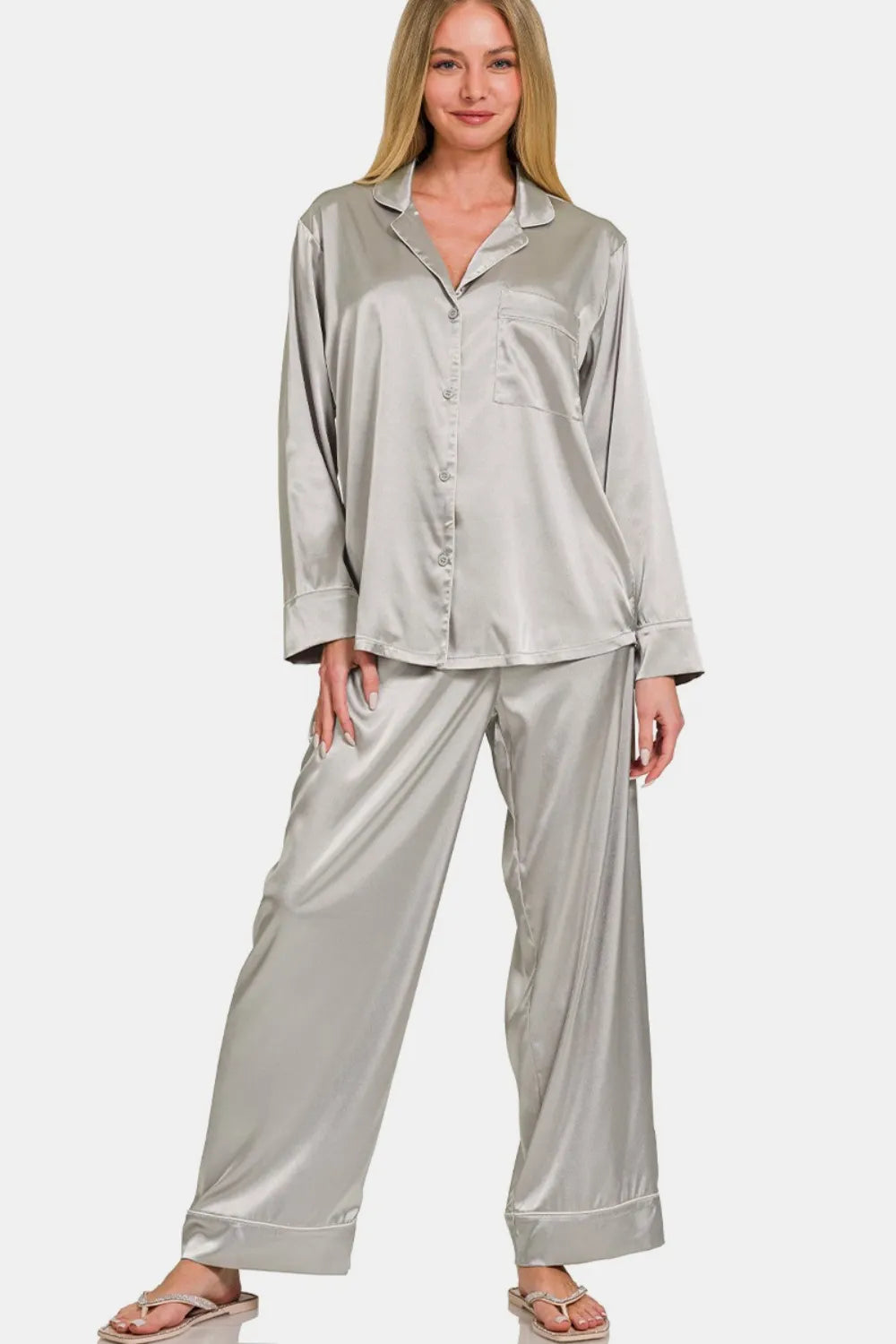 Cool Long Sleeve Saint Pajamas Set