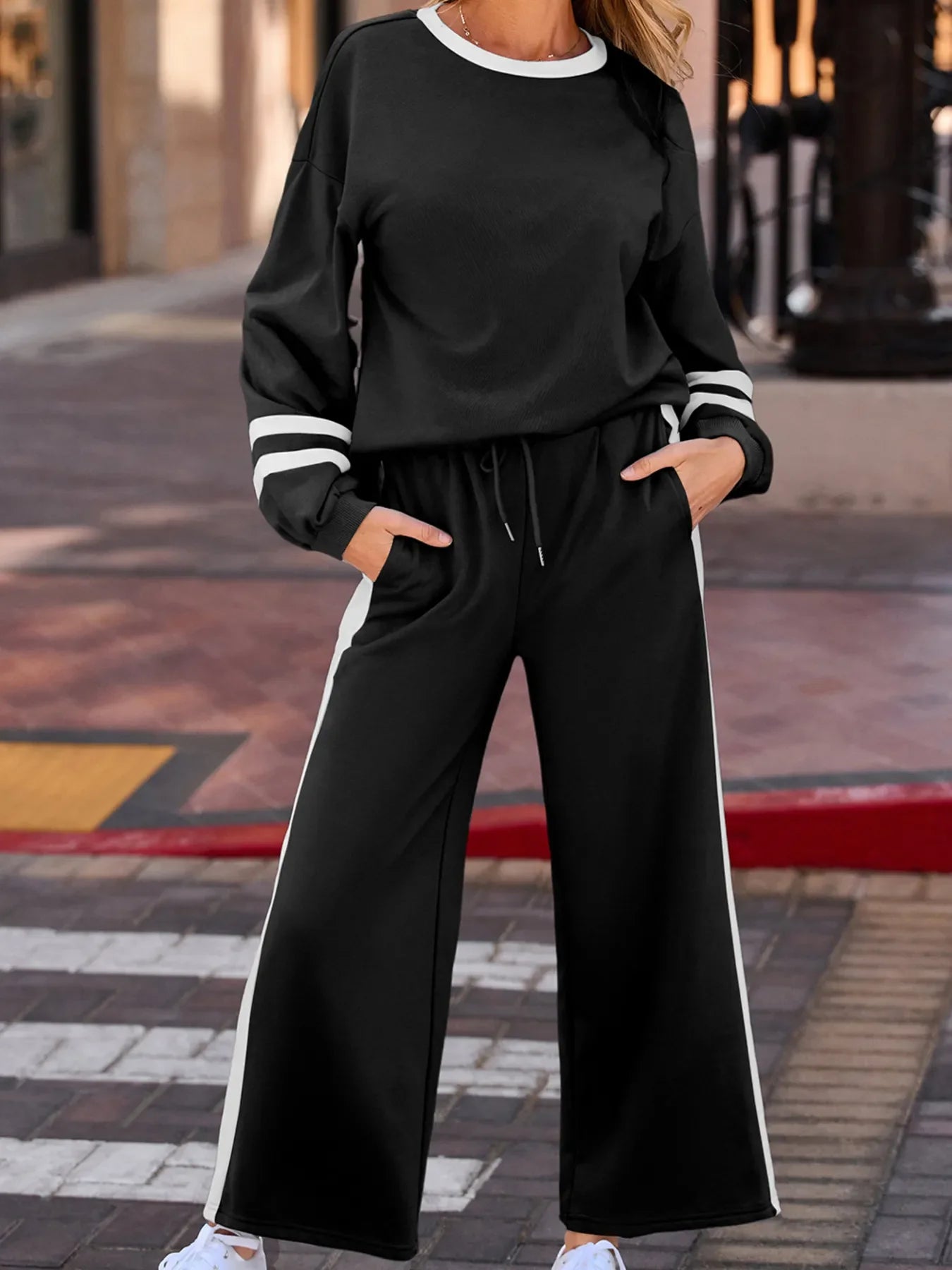 Fresh Vibe Top and Pants Set