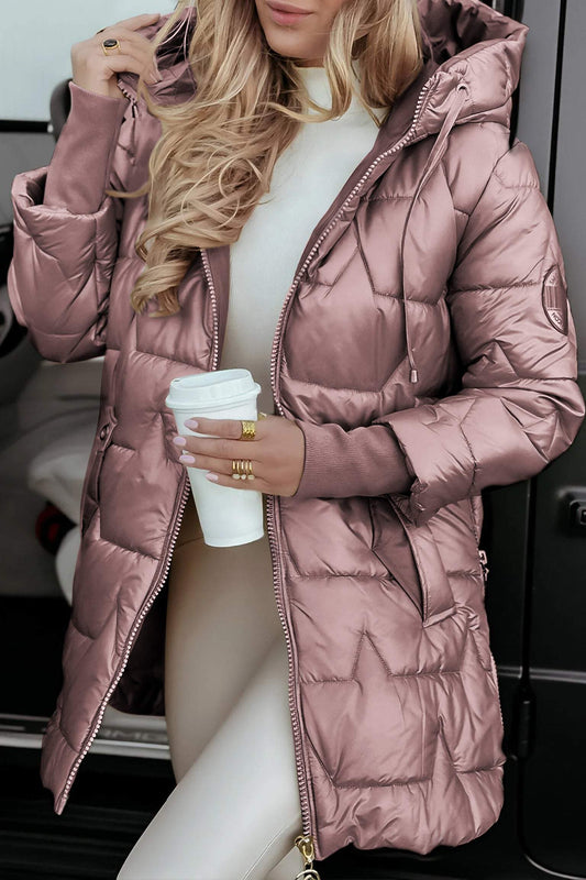 Isabella Luxe Outerwear Pink