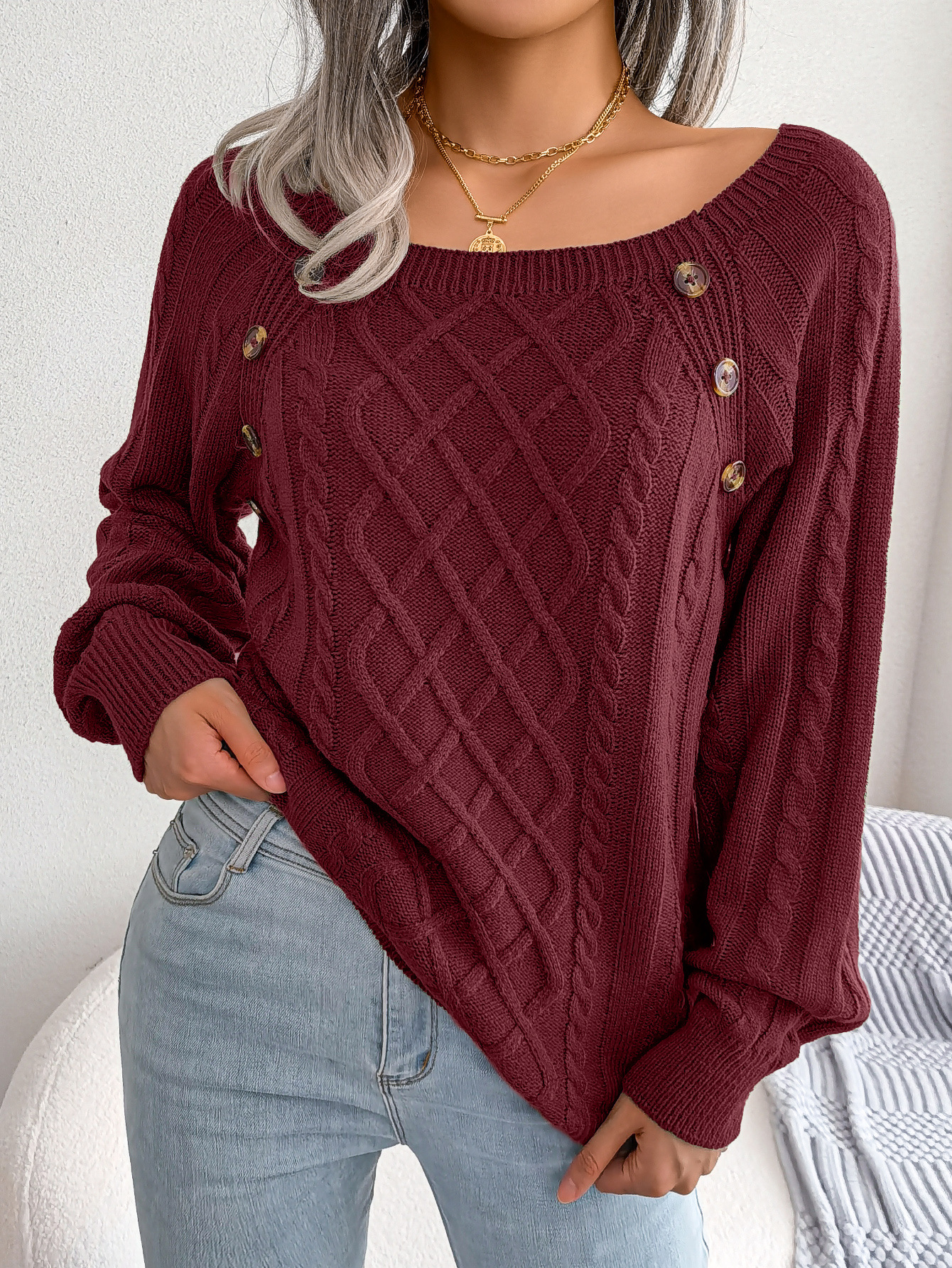 Emilia – Klassischer, gemütlicher Pullover
