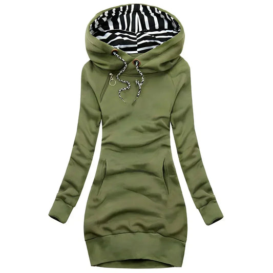 Blythe - Cosy Jumper Dress Green