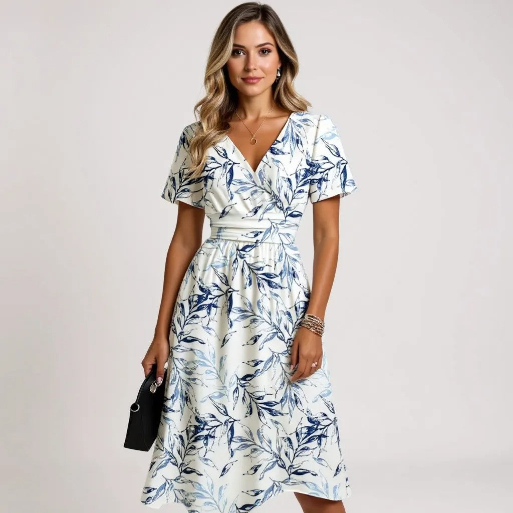 Lilibeth - Garden Breeze Midi Dress