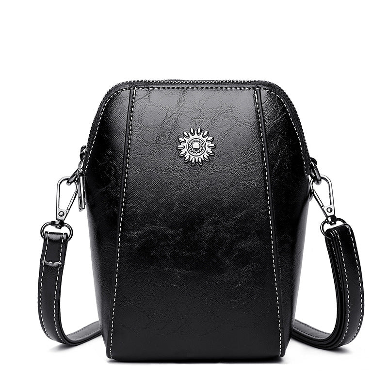 Vienna - Mini sac à main compact de couleur unie