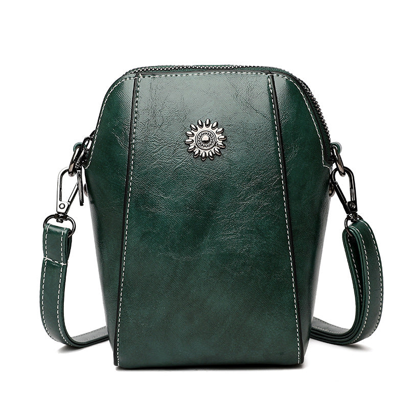 Vienna - Mini sac à main compact de couleur unie