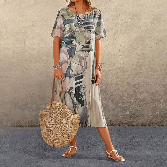 Amara | luxurious mulberry silk breeze dress