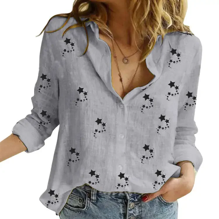 Ava™ – Vintage Bloom Bluse