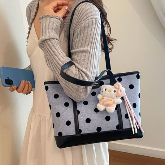 Polka Dot Shoulder Bag