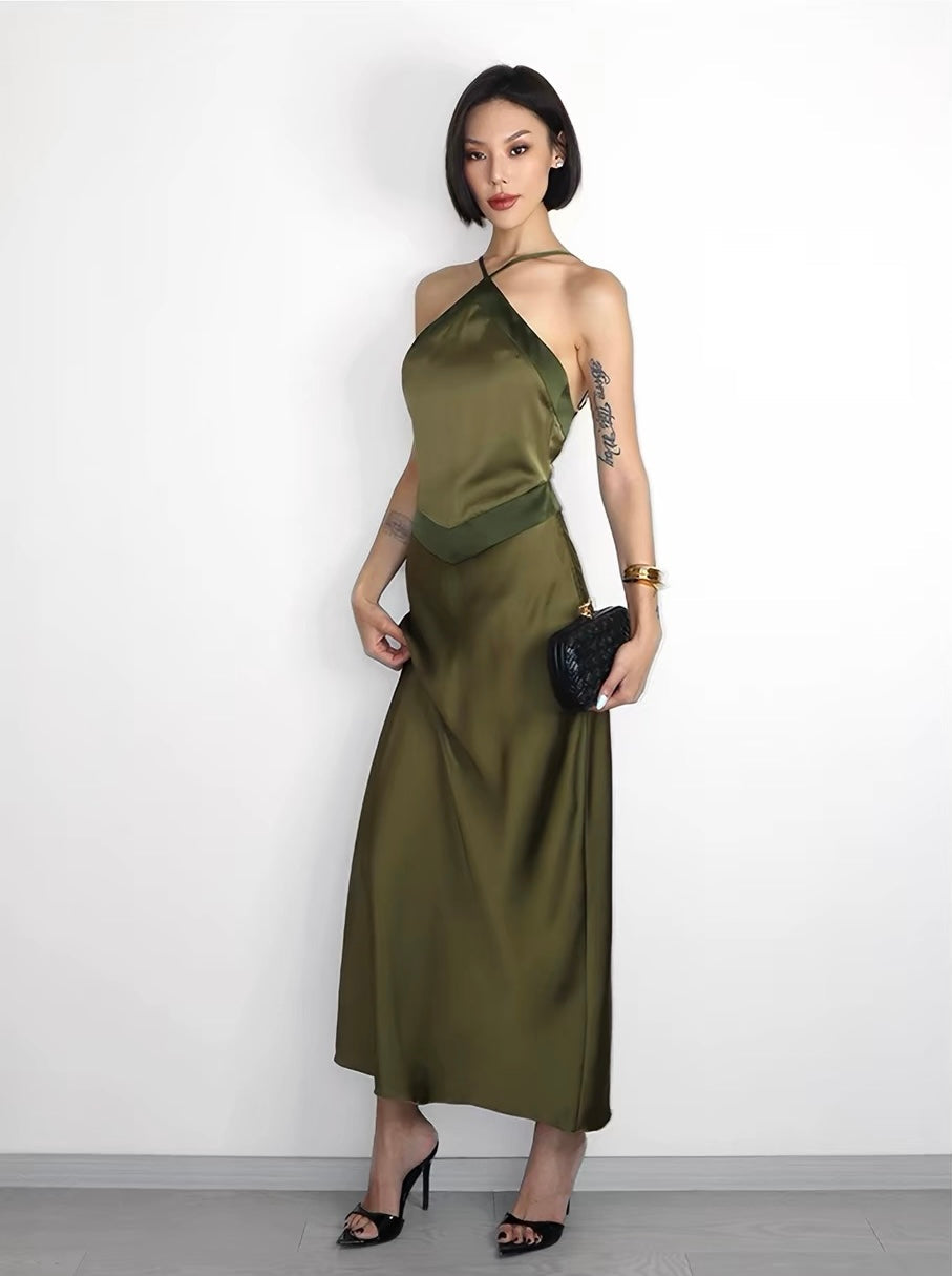 Olivienne Silk Gown