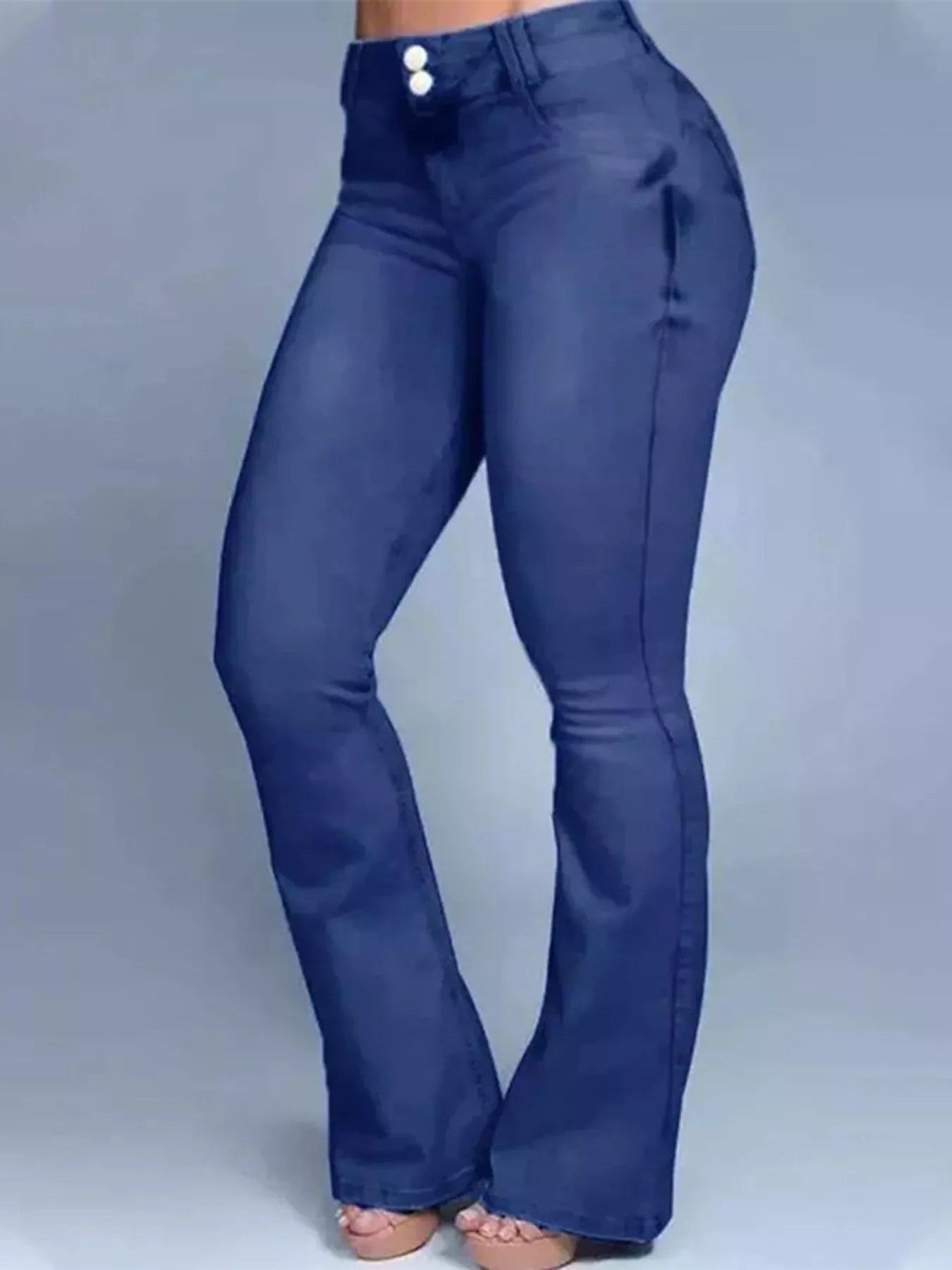 Plus Size Flare Denim - Size Inclusive (S to 3XL)