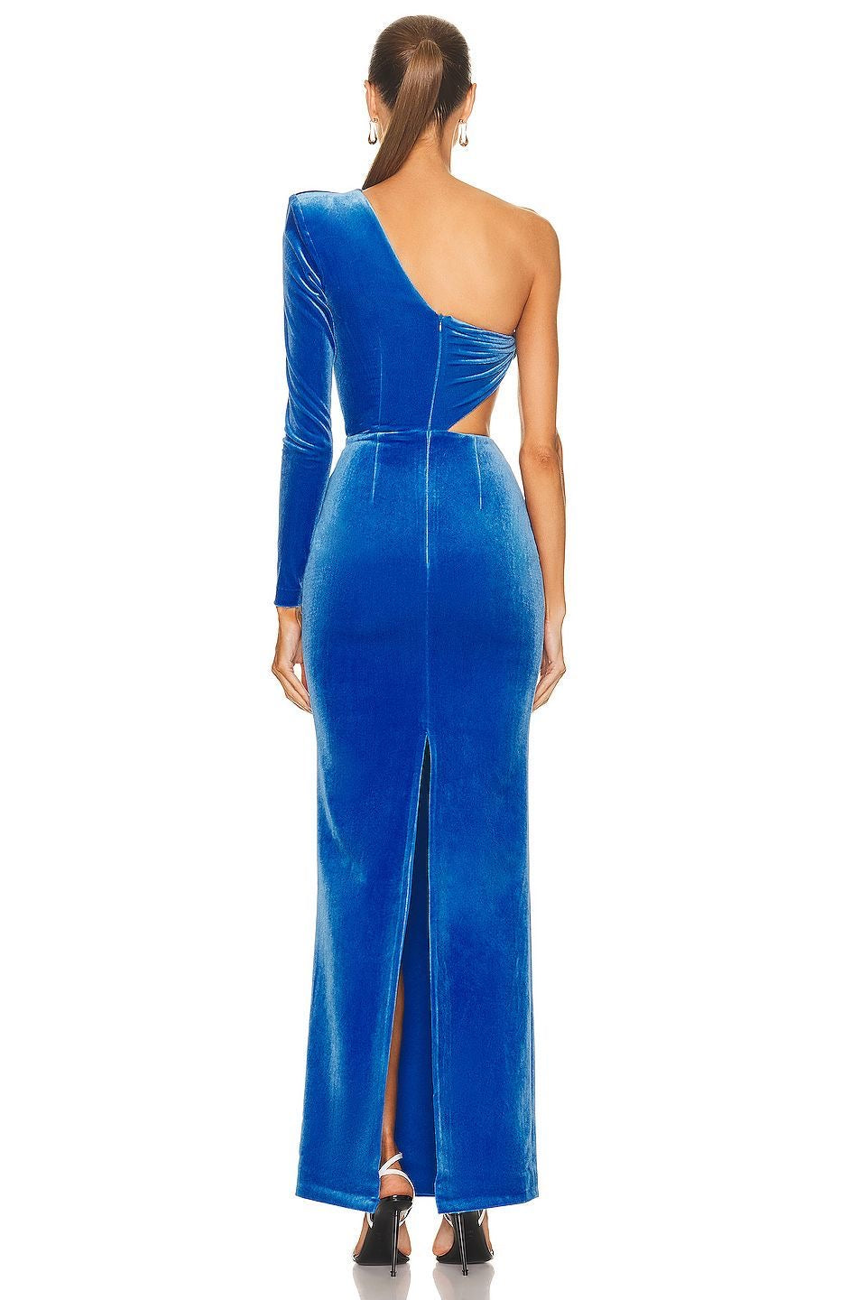 Celeste One-Shoulder Velvet Set