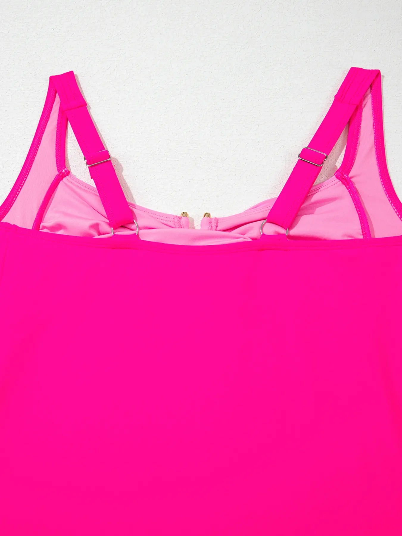 Sculpt & Support Pink Two Piece Tankini Swimsuit