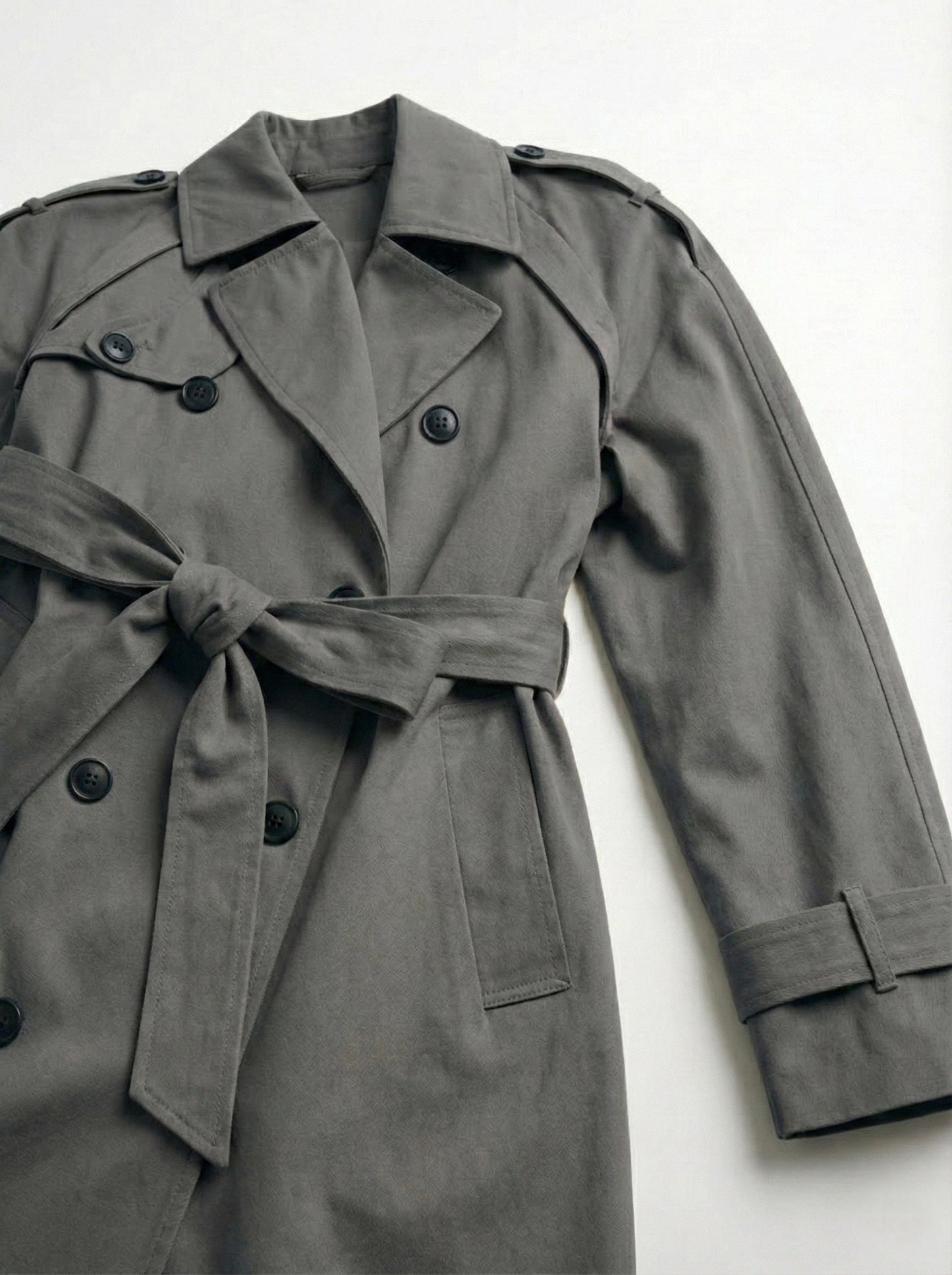 Myla | Classic Double-Breasted Trench Coat