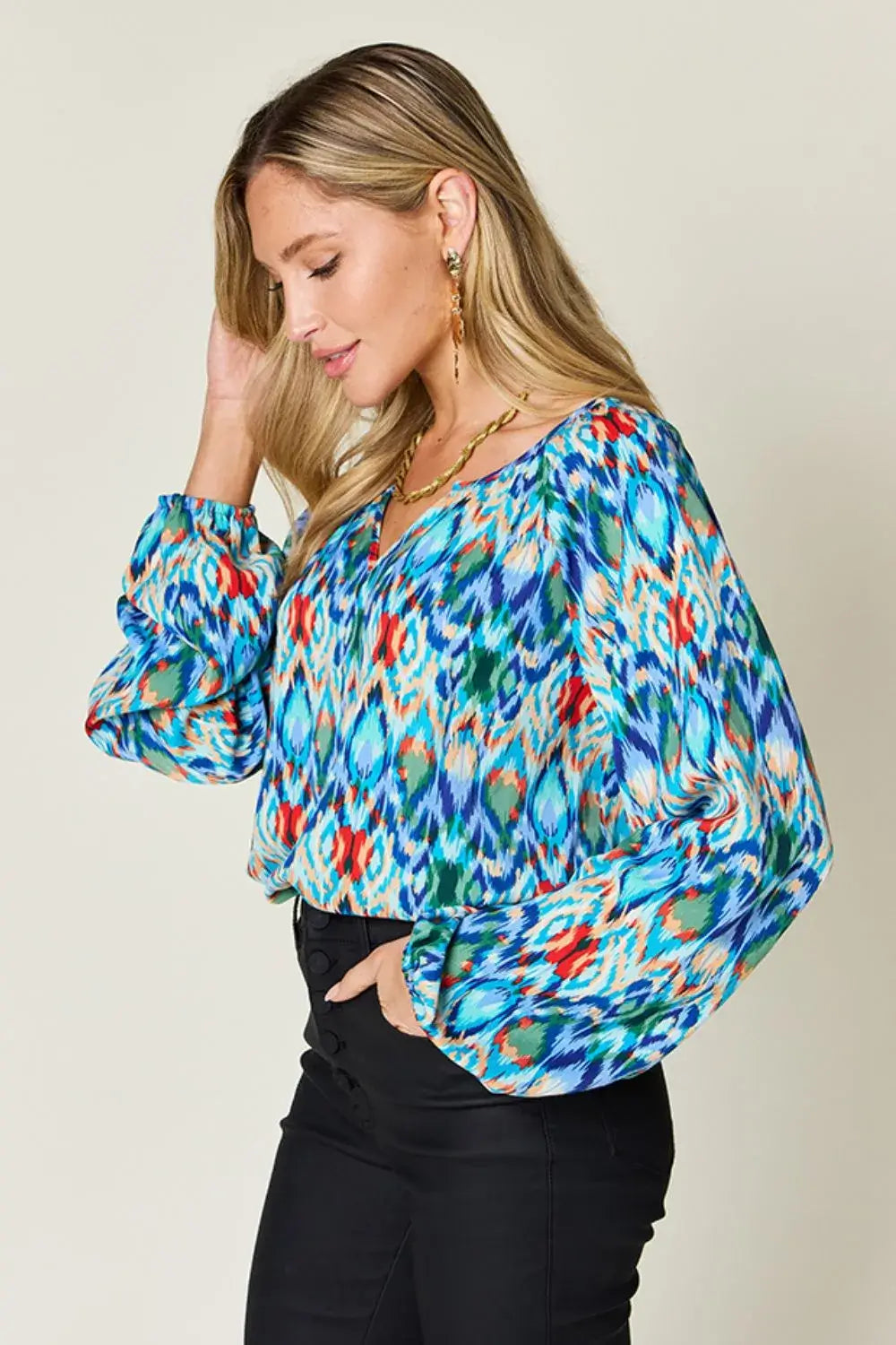 Swageye Electric Bloom Blouse