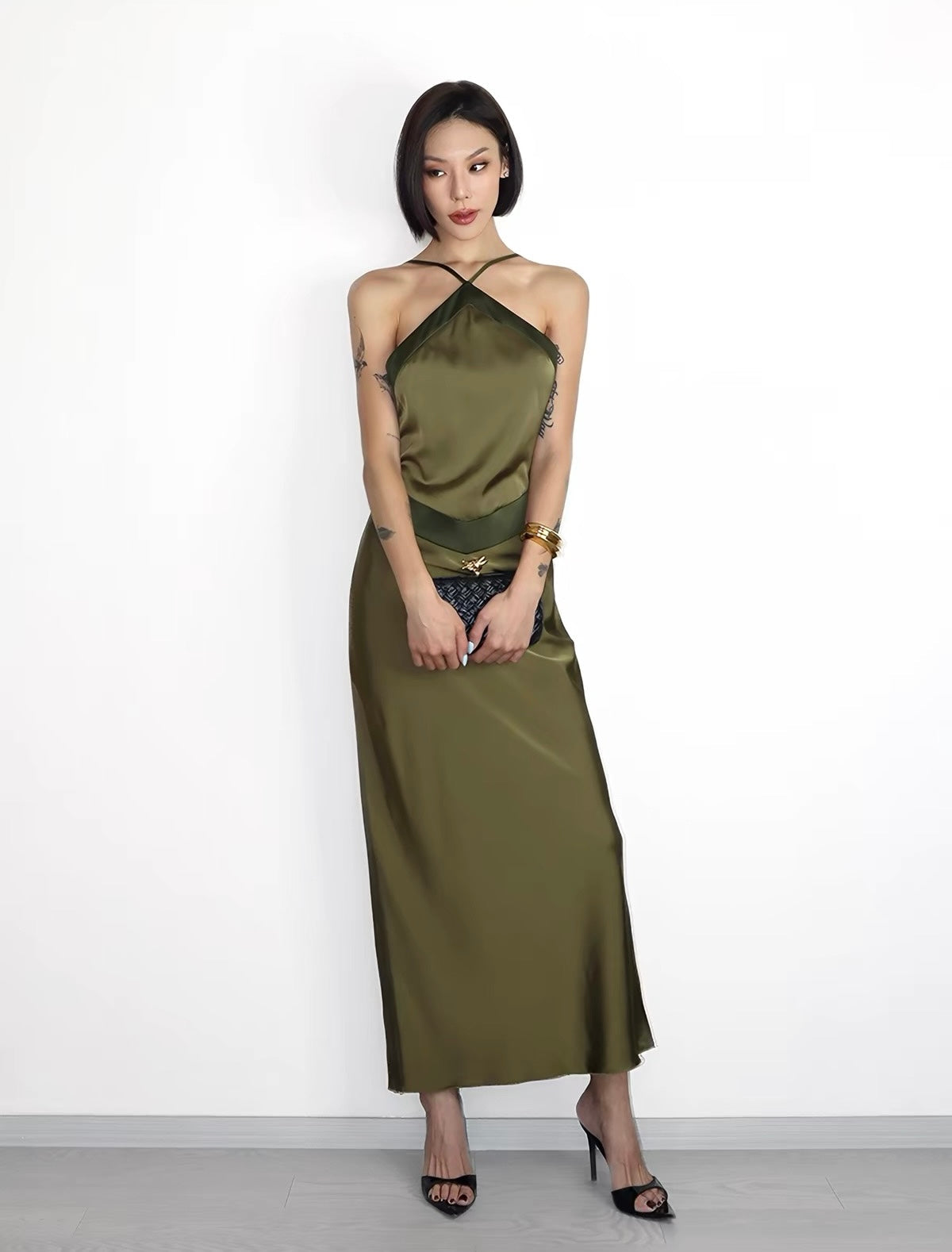 Olivienne Silk Gown