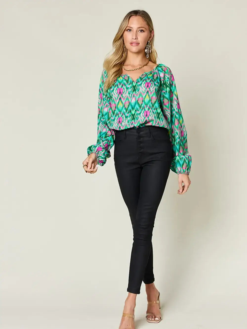 Swageye Electric Bloom Blouse