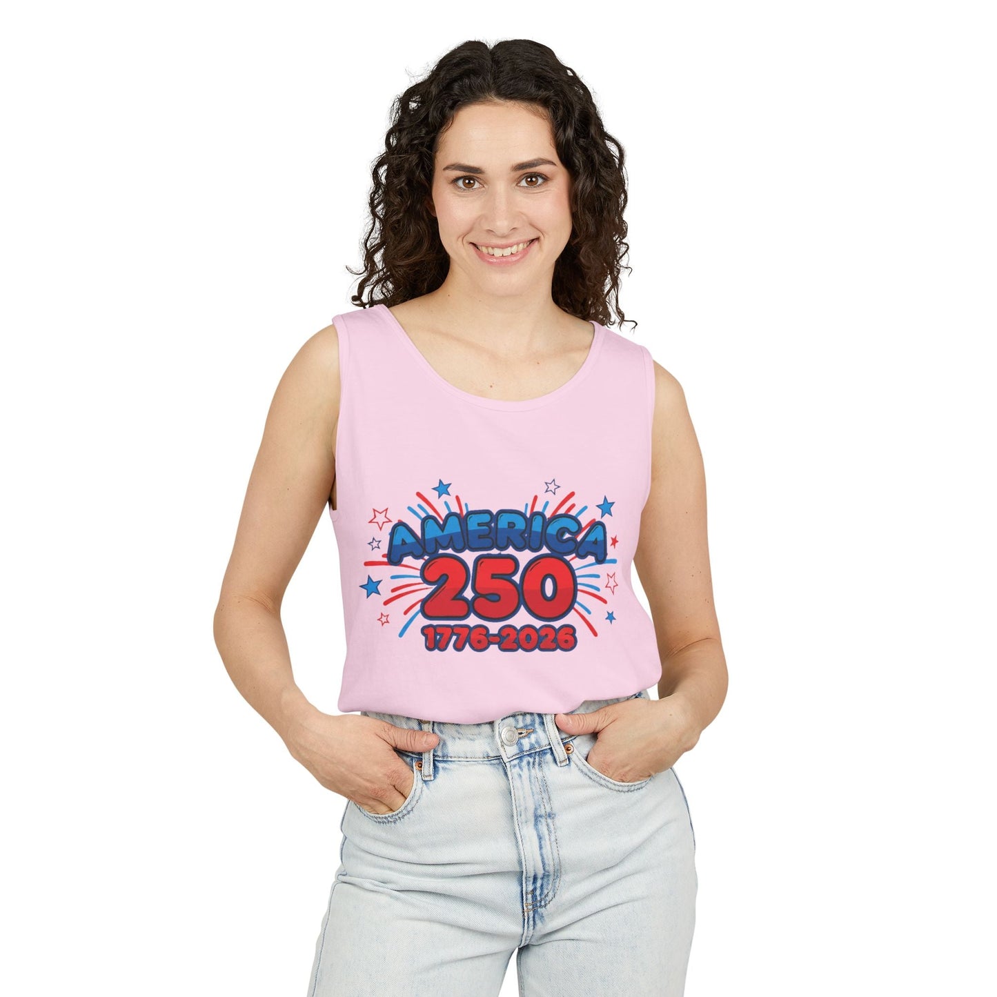 250th Anniversary Apparel — 1776–2026 Patriotic Tank Top