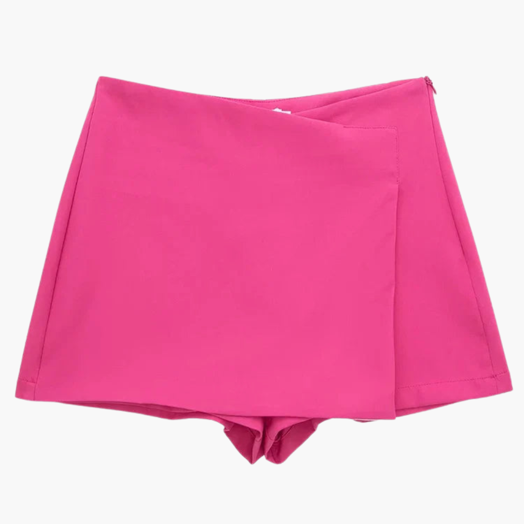 Rosie | High-Waisted Skort with Pleated Design