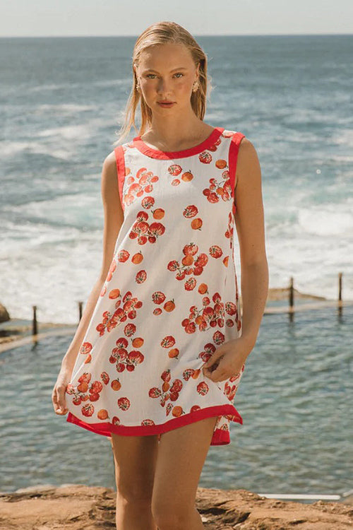 Lovable Aesthetic Print Sleeveless Mini Dress - 4 Colors