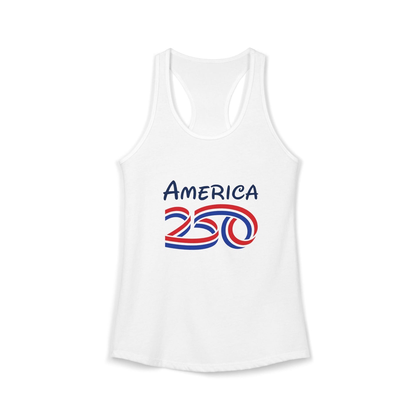 America 250 Anniversary Women's Tank Top — Patriotic Racerback