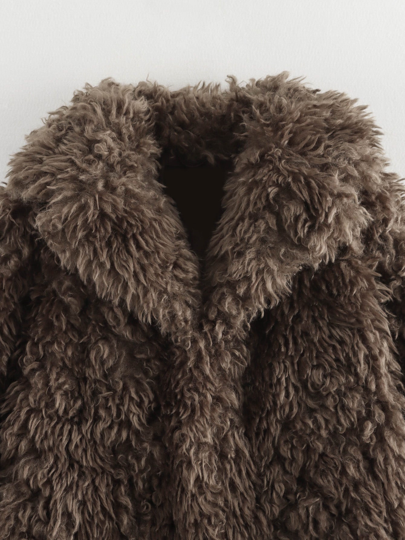 Faux Furry Fur Short Fur Coat Coat