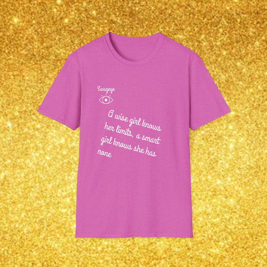 Swageye Smart Girl T-Shirt (White Logo)