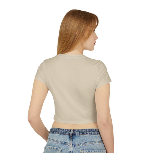 Swageye Baby Tee - Trendy Cropped T-Shirt for Casual Outings & Parties