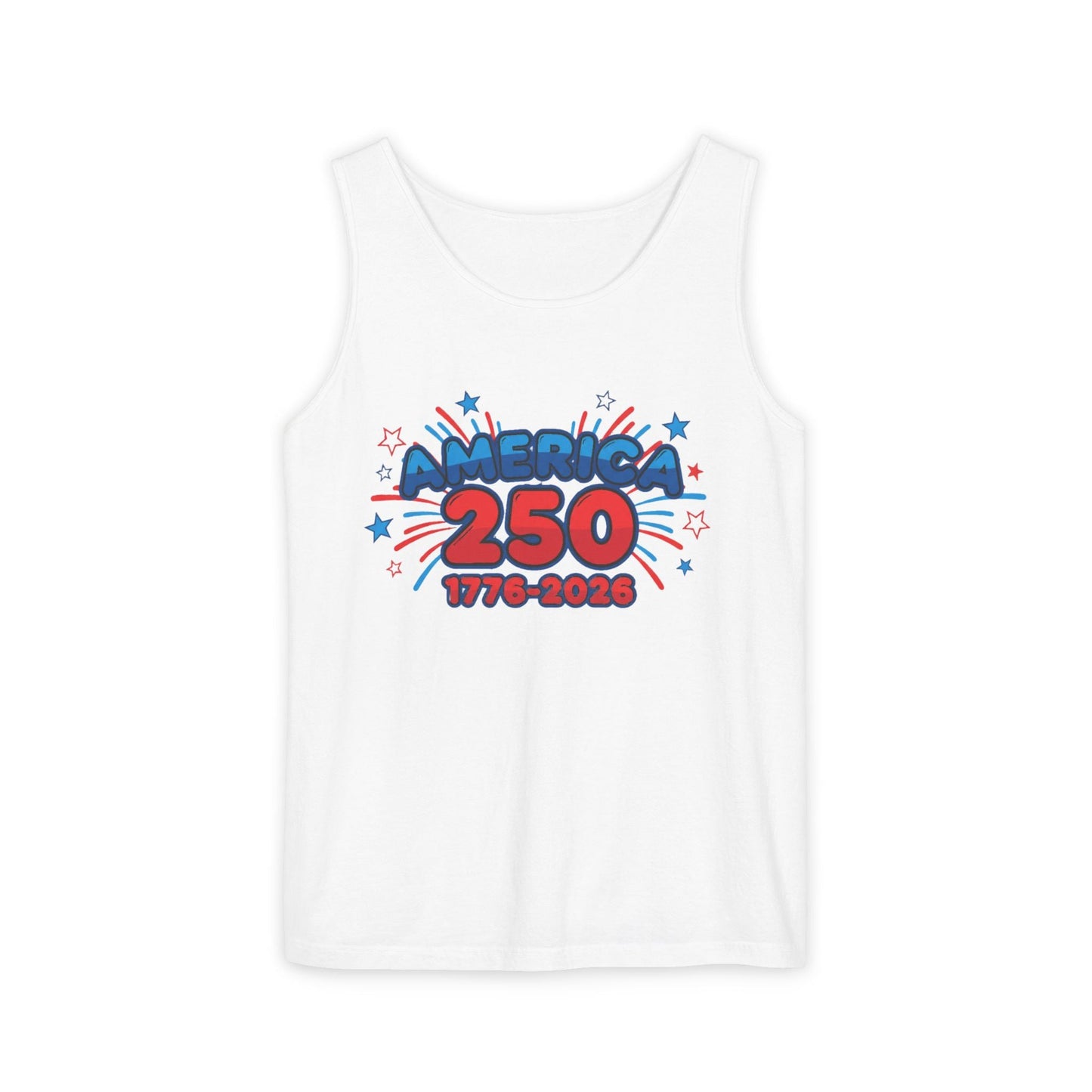 250th Anniversary Apparel — 1776–2026 Patriotic Tank Top