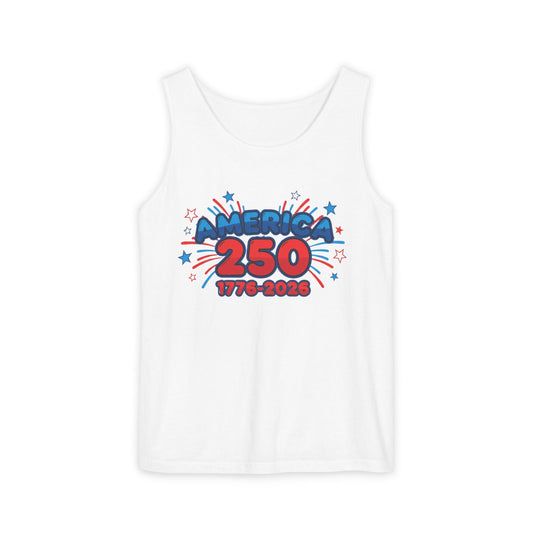 250th Anniversary Apparel — 1776–2026 Patriotic Tank Top