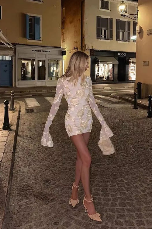 Coveted Sweetness Embroidery Mini Dress - 3 Colors